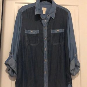 NWT Chico’s long-sleeve top